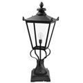 WSLN1 BLACK Wilmslow Pedestal Lantern Black Elstead Lighting, фонарь