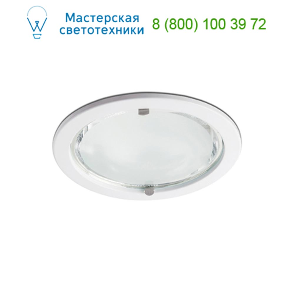 02010201 LUX-2 White recessed lamp Faro, 