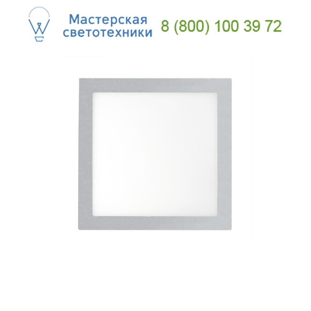 42849 FONT LED Grey recessed lamp 6W cold light Faro, 