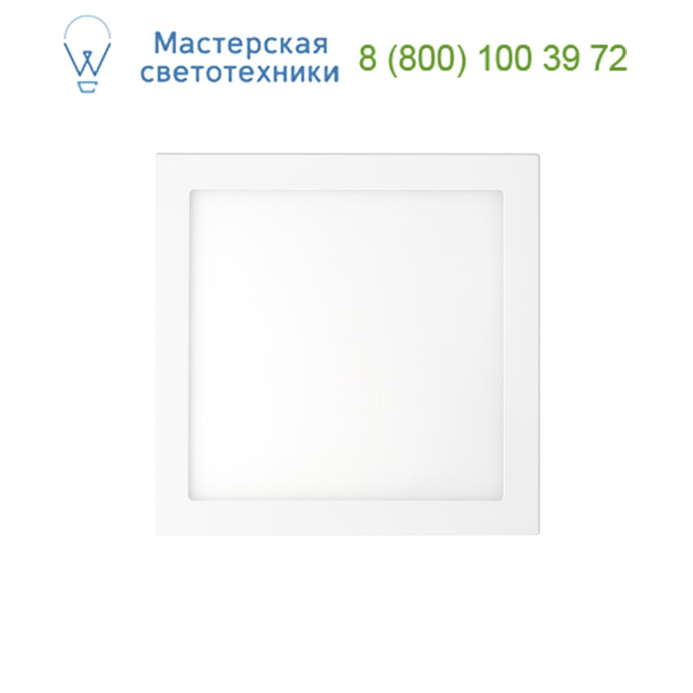 42850 FONT LED White recessed lamp 12W warm light Faro, 
