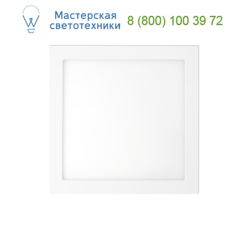 42854 FONT LED White recessed lamp 18W warm light Faro, 