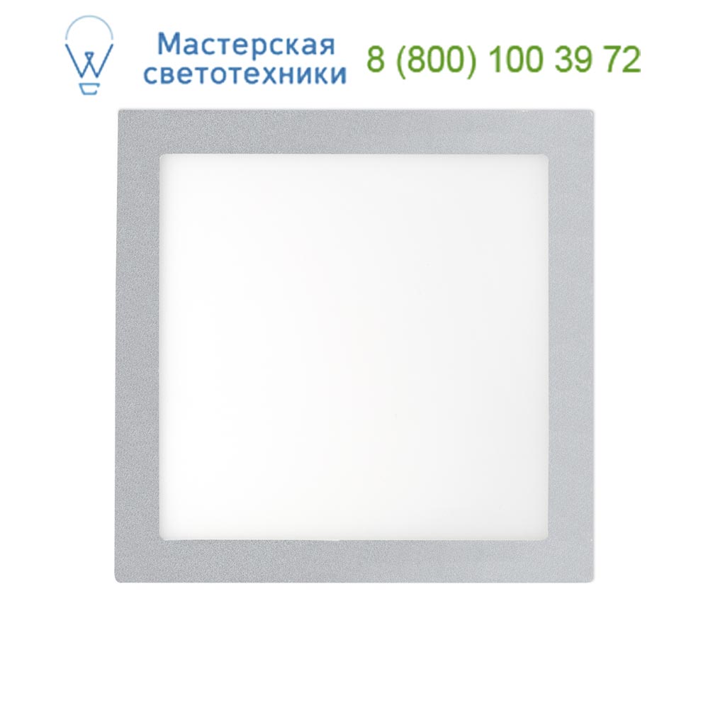 42857 FONT LED Grey recessed lamp 18W cold light Faro, 