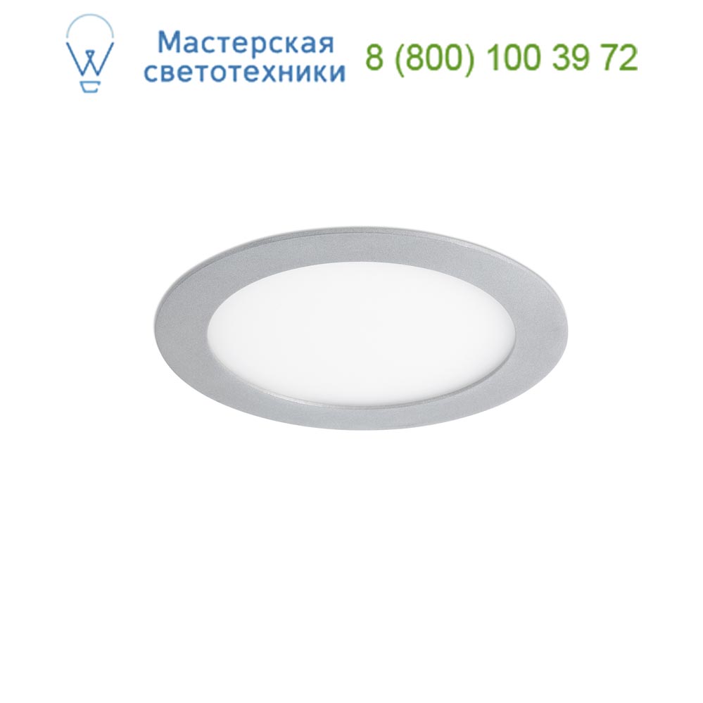 42865 MONT LED Grey recessed lamp 6W cold light Faro, 