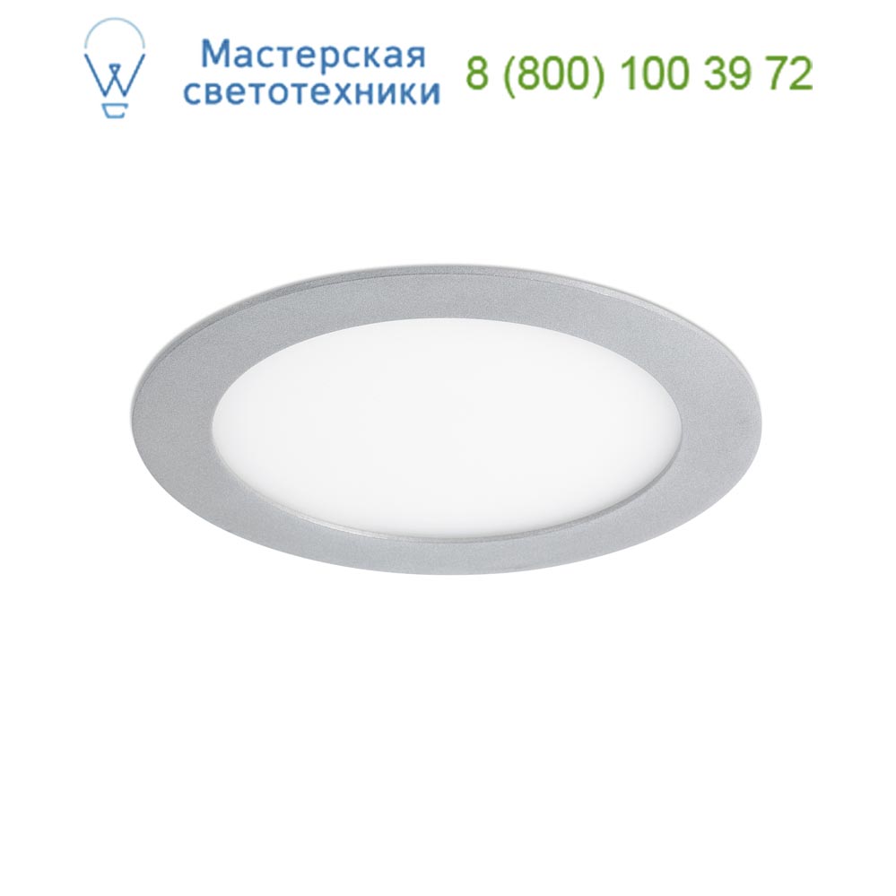 42869 MONT LED Grey recessed lamp 12W cold light Faro, 
