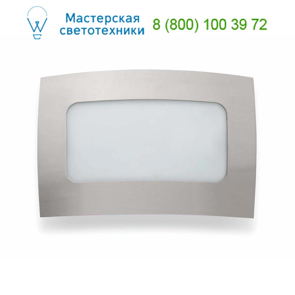 63151 IBISCUS-1 Matt nickel wall lamp Faro, 