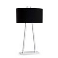 29830P NOBLE black shade table lamp Faro,
