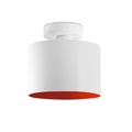 65136 JANET Red and white ceiling lamp Faro, 