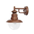 71147 RUSTIC Brown wall lamp Faro, 