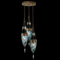 608640-3 Scheherazade 17" Round Fine Art Lamps  