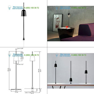 1D780PT00001 Luceplan Ascent D78 p.t. Black ���������� �����