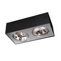57002/30/LI Lirio Bloq 2x50W Black накладной светильник 57002/30/LI Lirio Bloq 2x50W Black накладной светильник