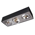 57003/30/LI Lirio Bloq 3x50W Black накладной светильник 57003/30/LI Lirio Bloq 3x50W Black накладной светильник