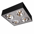 57004/30/LI Lirio Bloq 4x50W Black накладной светильник 57004/30/LI Lirio Bloq 4x50W Black накладной светильник