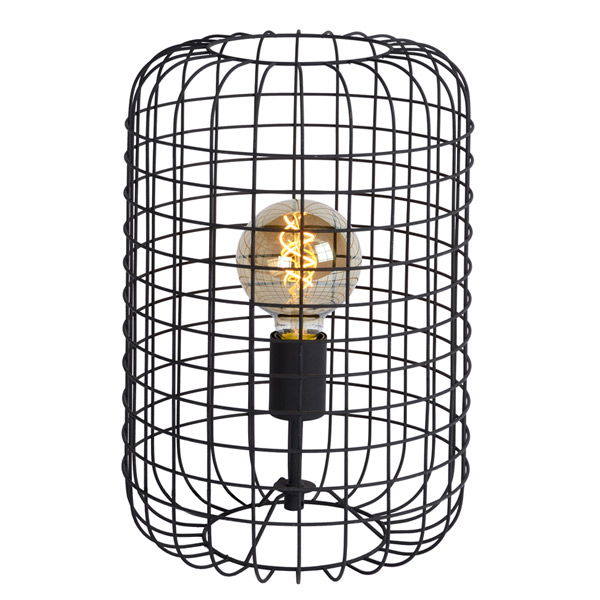 ESMEE - Table lamp - Ø 26 cm - E27 - Black Lucide