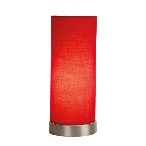 TUBI - Table lamp - Ø 10,5 cm - E14 - Red Lucide