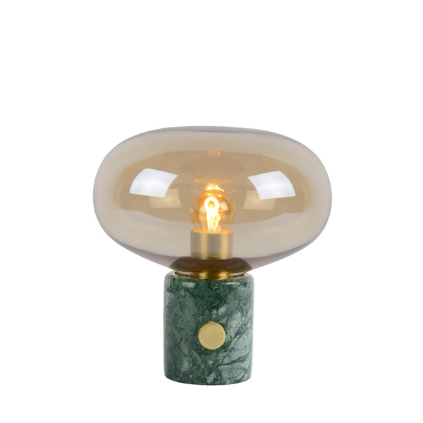 CHARLIZE - Table lamp - Ø 23 cm - E27 - Amber Lucide