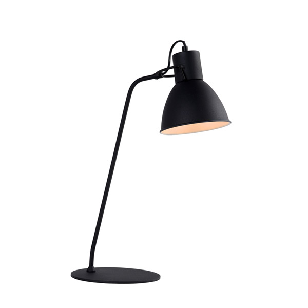 SHADI - Desk lamp - Ø 20 cm - E14 - Black Lucide