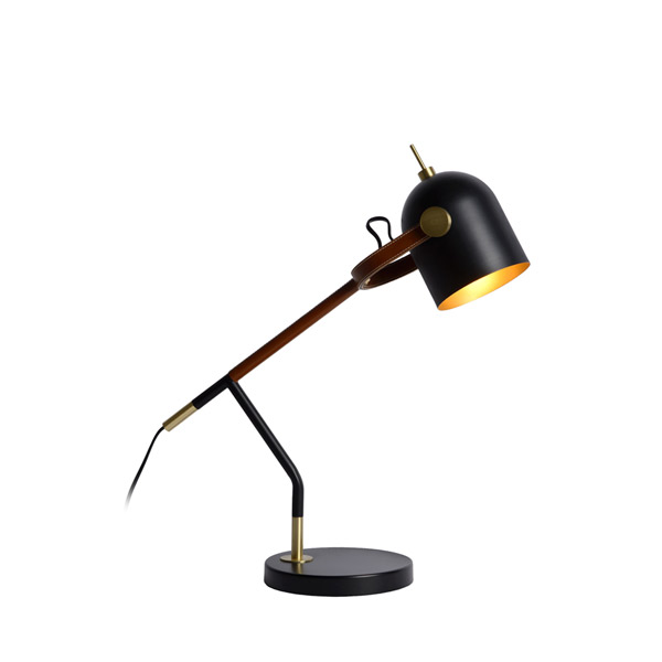WAYLON - Desk lamp - E27 - Black Lucide