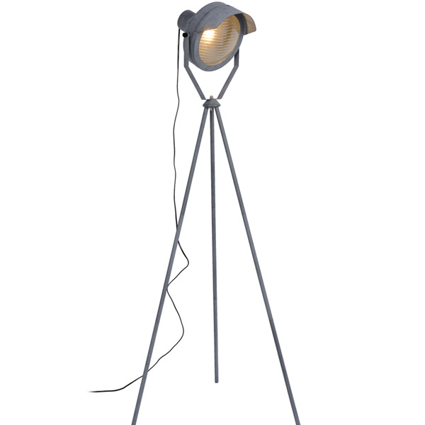 CICLETA - Floor lamp - E27 - Grey Lucide