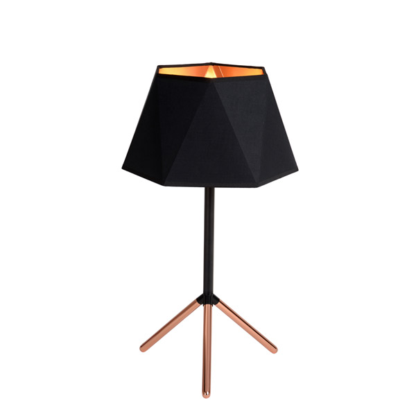 ALEGRO - Table lamp - Ø 32 cm - E14 - Black Lucide