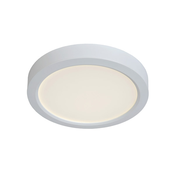 TENDO-LED - Flush ceiling light - Ø 22 cm - LED - 1x18W 3000K - White Lucide