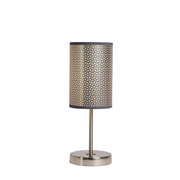 MODA - Table lamp - Ø 13 cm - E27 - Grey Lucide