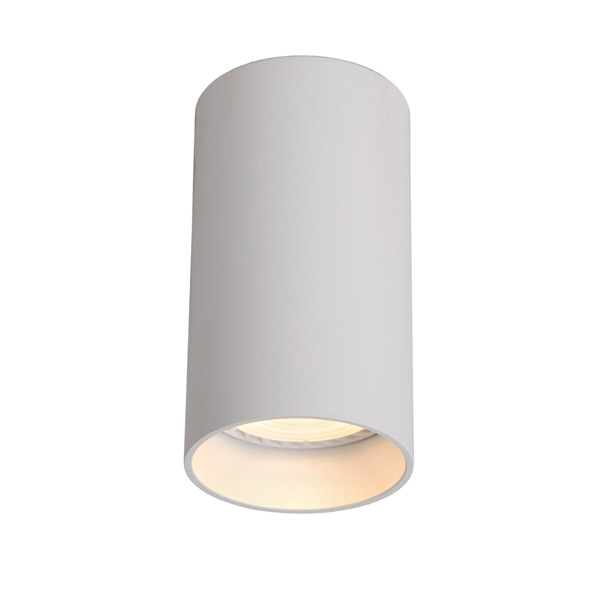 DELTO - Ceiling spotlight - Ø 5,5 cm - LED Dim to warm - GU10 - 1x5W 2200K/3000K - White Lucide