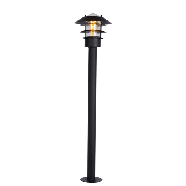 ZICO - Lamp post Outdoor - Ø 21,8 cm - E27 - IP44 - Black Lucide