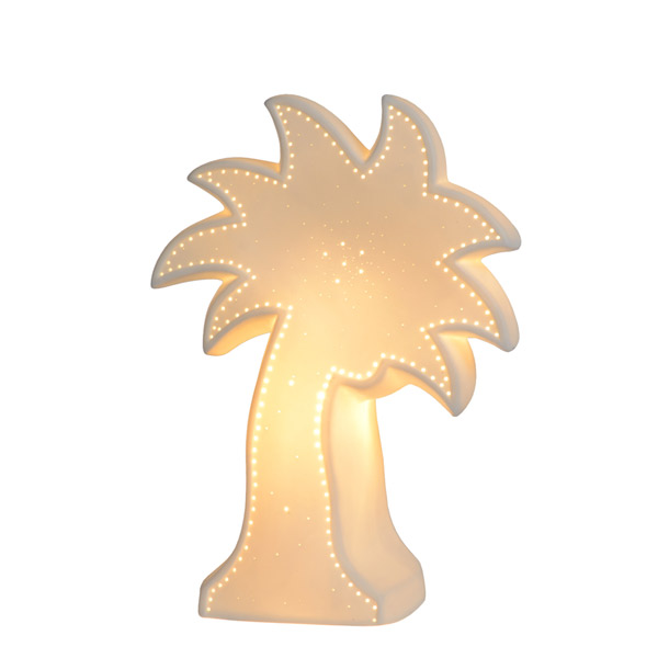 PALM - Table lamp - E14 - White Lucide