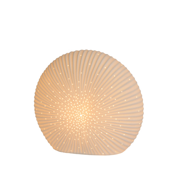 SHELLY - Table lamp - E14 - White Lucide