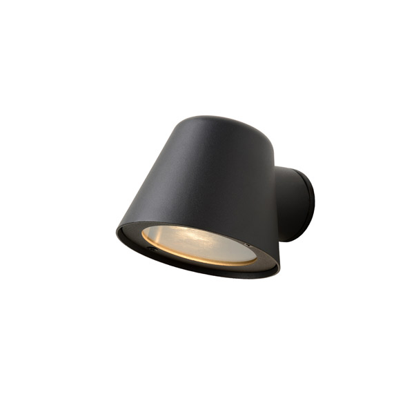 DINGO-LED - Wall light Outdoor - LED Dim. - GU10 - 1x5W 3000K - IP44 - Anthracite Lucide