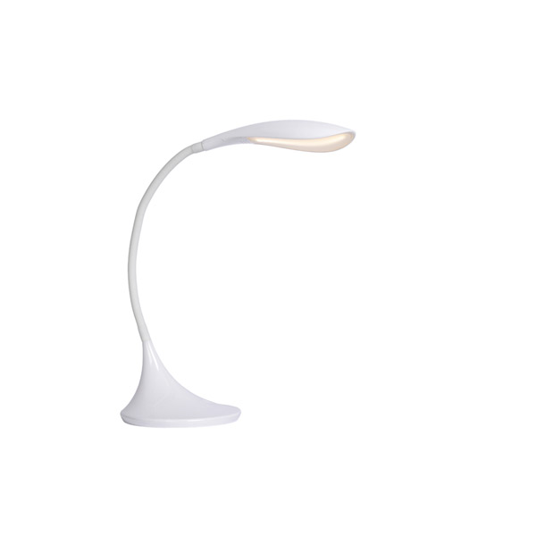 EMIL - Desk lamp - Ø 17 cm - LED Dim. - 1x4,5W 3000K - White Lucide