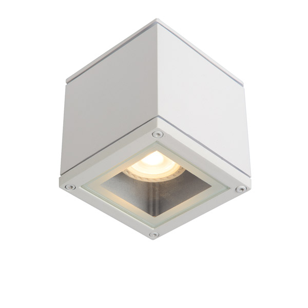 AVEN - Ceiling spotlight Bathroom - GU10 - IP65 - White Lucide