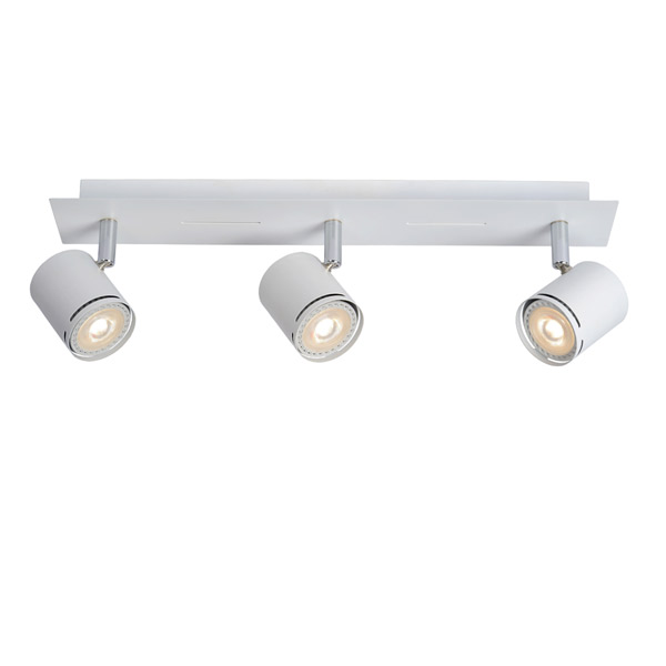 RILOU - Ceiling spotlight - LED Dim. - GU10 - 3x5W 3000K - White Lucide