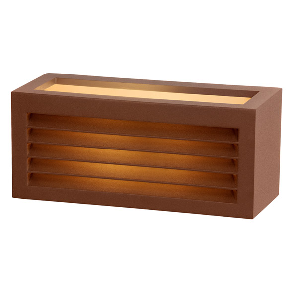 DIMO - Wall light Outdoor - E27 - IP54 - Rust Brown Lucide