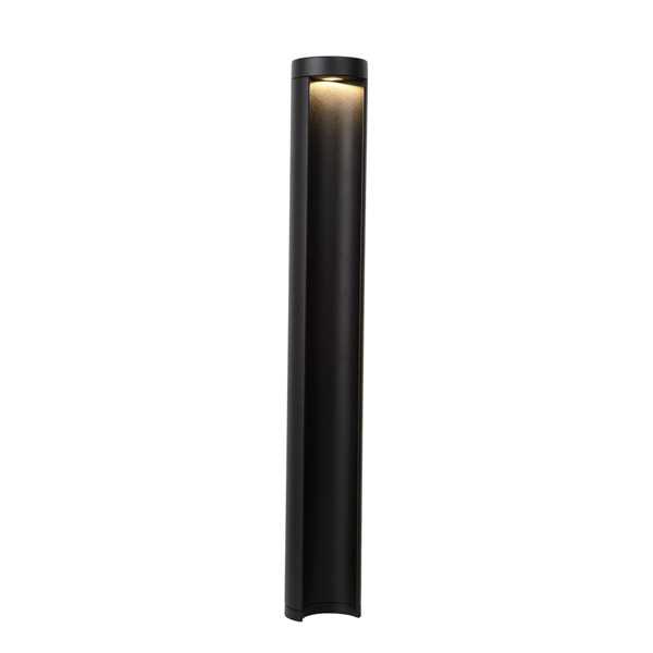 COMBO - Bollard light Outdoor - Ø 9 cm - LED - 1x7W 3000K - IP54 - Black Lucide