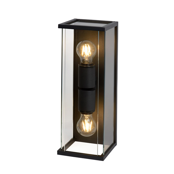 CLAIRE - Wall light Outdoor - E27 - IP54 - Anthracite Lucide
