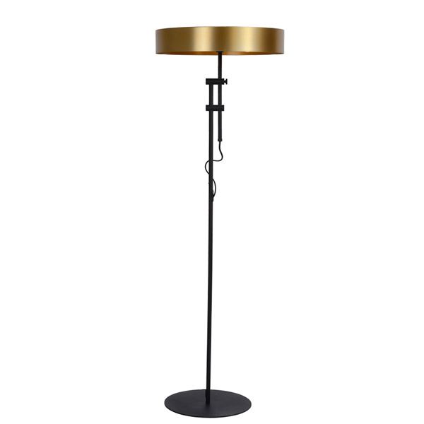 GIADA - Floor lamp - Ø 45 cm - E27 - Matt Gold / Brass Lucide