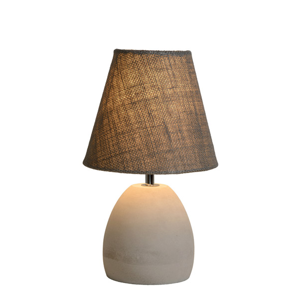 SOLO - Table lamp - Ø 18 cm - E14 - Taupe Lucide