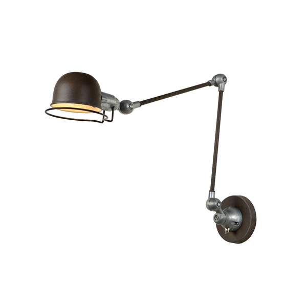 HONORE - Wall light - E14 - Rust Brown Lucide