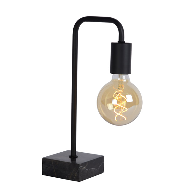 LORIN - Table lamp - E27 - Black Lucide