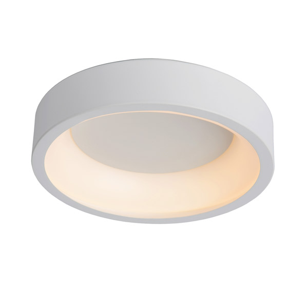 TALOWE LED - Flush ceiling light - Ø 30 cm - LED Dim. - 1x20W 3000K - White Lucide