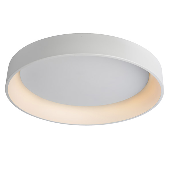 TALOWE LED - Flush ceiling light - Ø 80 cm - LED Dim. - 1x80W 3000K - White Lucide