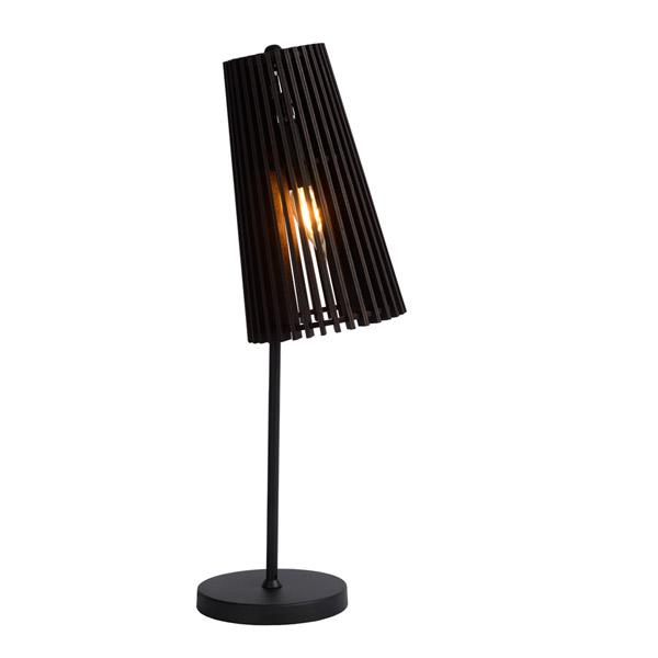 NORALIE - Table lamp - E27 - Black Lucide