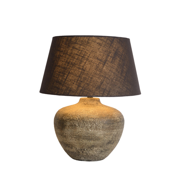 RAMSES - Table lamp - Ø 60 cm - E27 - Rust Brown Lucide
