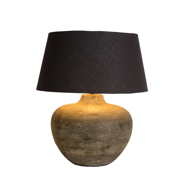 RAMSES - Table lamp - Ø 60 cm - E27 - Rust Brown Lucide