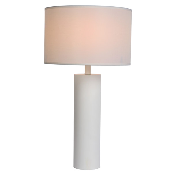 YESSIN - Table lamp - Ø 32 cm - E27 - White Lucide