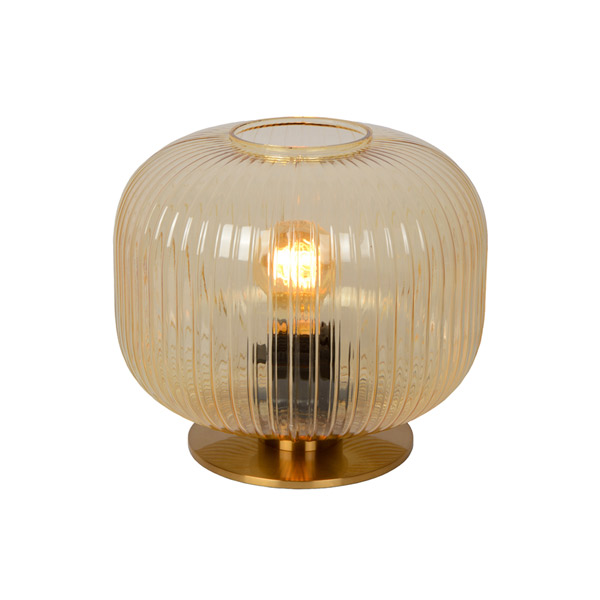 VIRGIL - Table lamp - Ø 25,5 cm - E27 - Amber Lucide