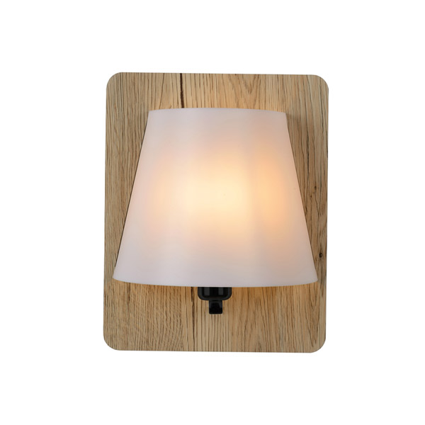 IDAHO - Wall light - E14 - Light wood Lucide