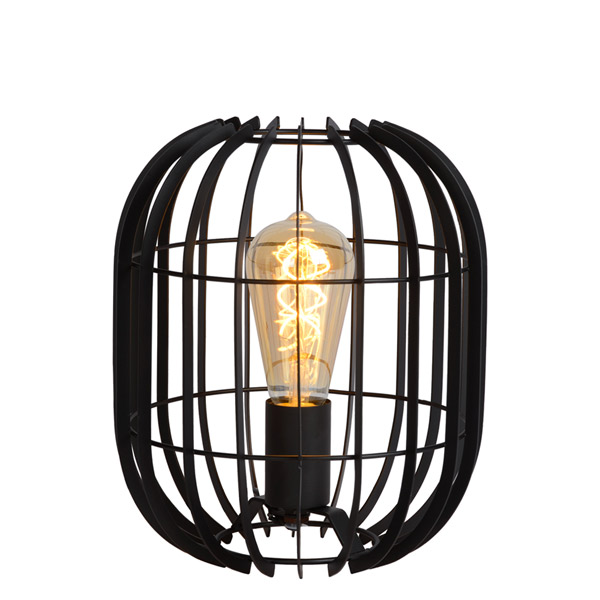 REDA - Table lamp - Ø 22 cm - E27 - Black Lucide